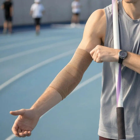 I-MING SS-201F 絲紡護肘｜透氣 可調節 肘部 支撐 帶 香港 推薦 elbow support HK