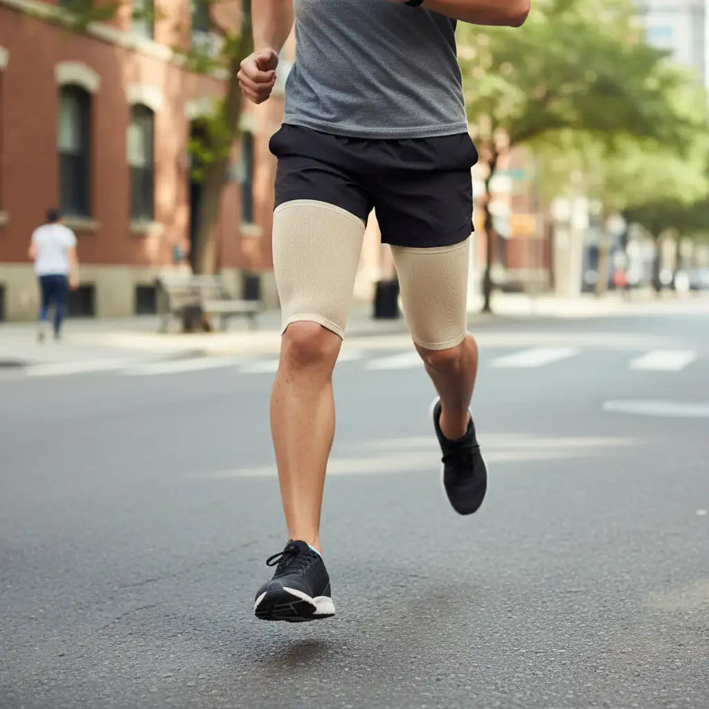 I-MING Compression Support HK：護腿、護大腿一體設計，舒適透氣、穩定支撐，運動與日常皆宜