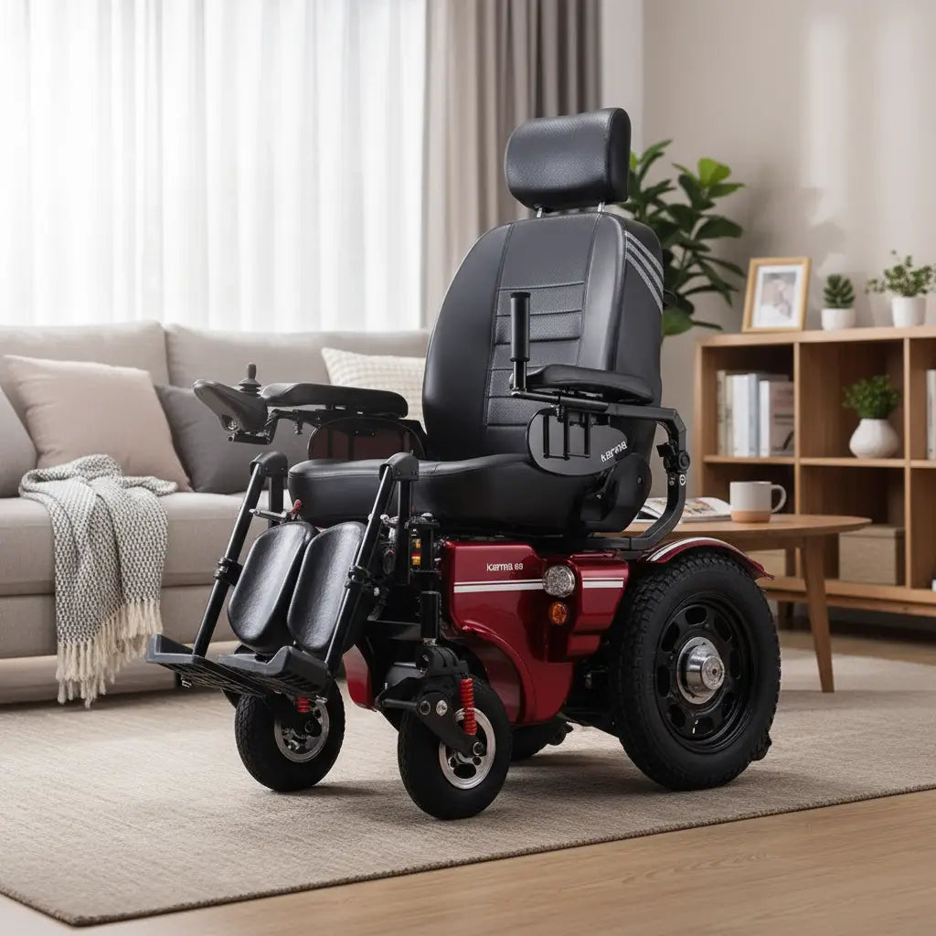 香港熱銷 電動輪椅 Karma KP-45.5 長者護理移動代步車